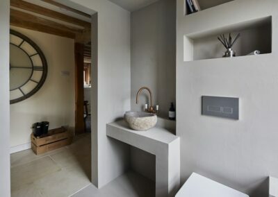 Microcement Bathroom, Edenbridge, Kent