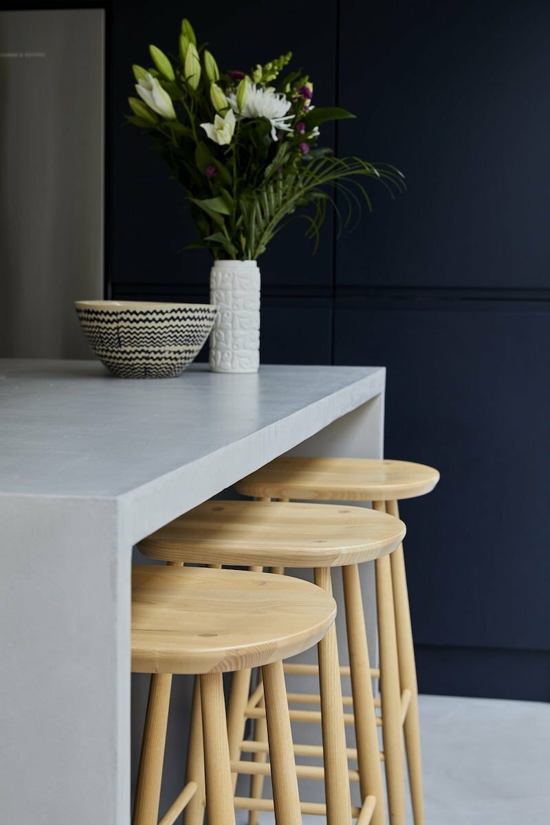 Kitchen Worktop SUrface Polished Micocement Cferri