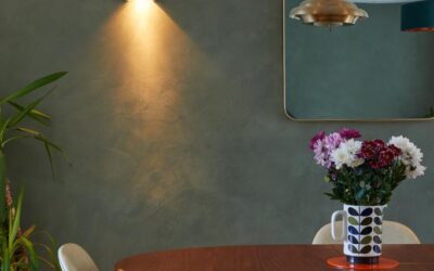 Polished Plaster: Sustainable Finishes.